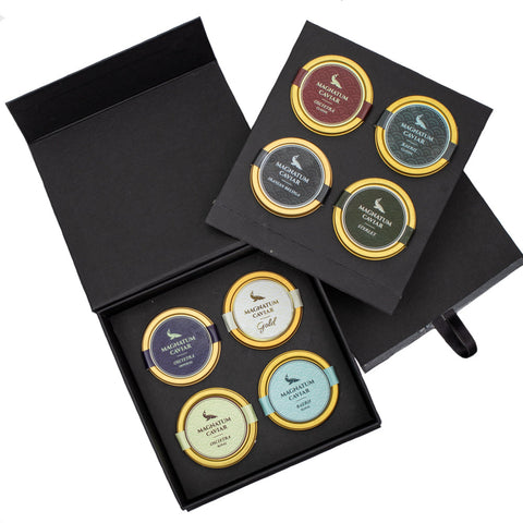 Komplettes Kaviar Probiermenu - 30g oder 50g